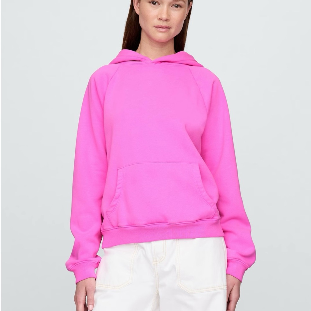Vibrant Pink Hoodie